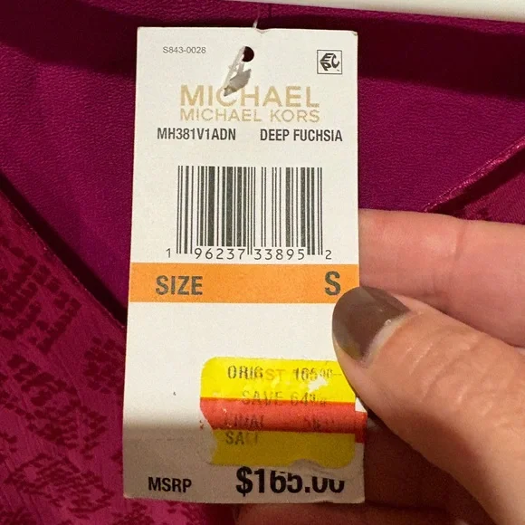 Michael Michael Kors Jacquard Snakeskin-Print Ruffled Mini Dress - NWT - Picture 17 of 17